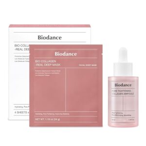 BIODANCE Collagen Duo: Bio-Collagen Real Deep Mask & Pore Tightening Collagen Ampoule