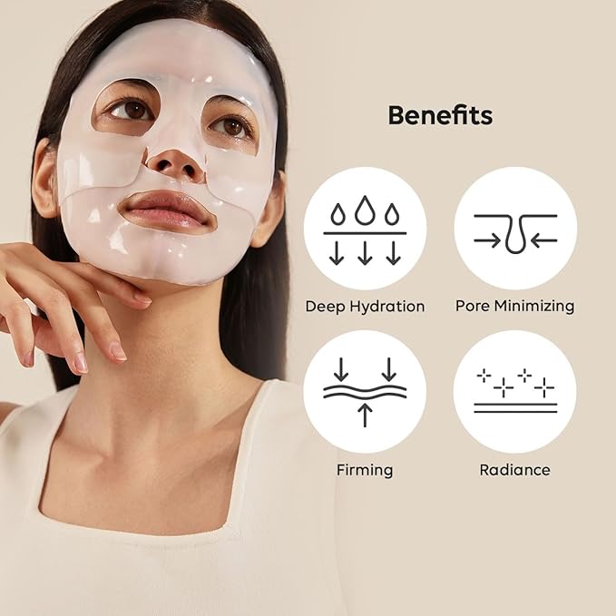 BIODANCE Collagen Duo: Bio-Collagen Real Deep Mask & Pore Tightening Collagen Ampoule - Image 3