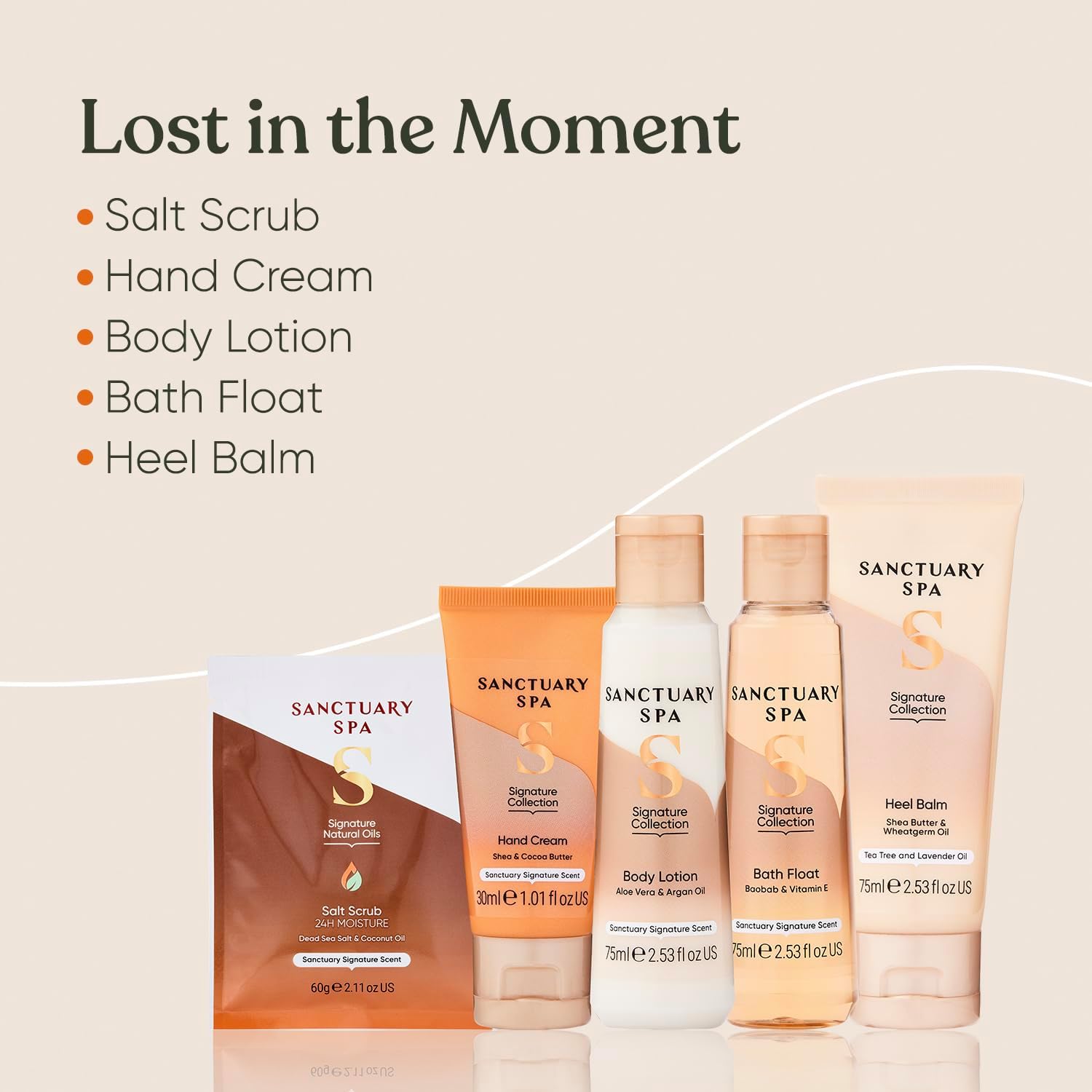 Sanctuary Spa Lost In The Moment Gift Set, Vegan, Gift For Women - Image 3