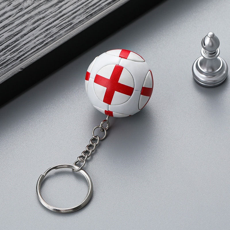Supplies Small Gifts Wan National Flag Keychain - Image 7